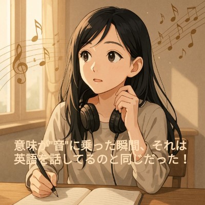 響の音と英語・金言集イラスト