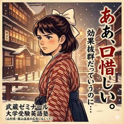 ああ、口惜しい