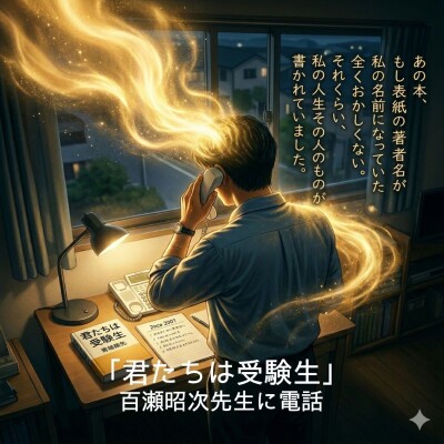 百瀬先生と電話